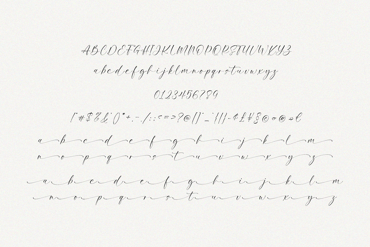 Flashback – Elegant Calligraphy Font, a Script Font by Pen Culture (Photo 8 of 9)
