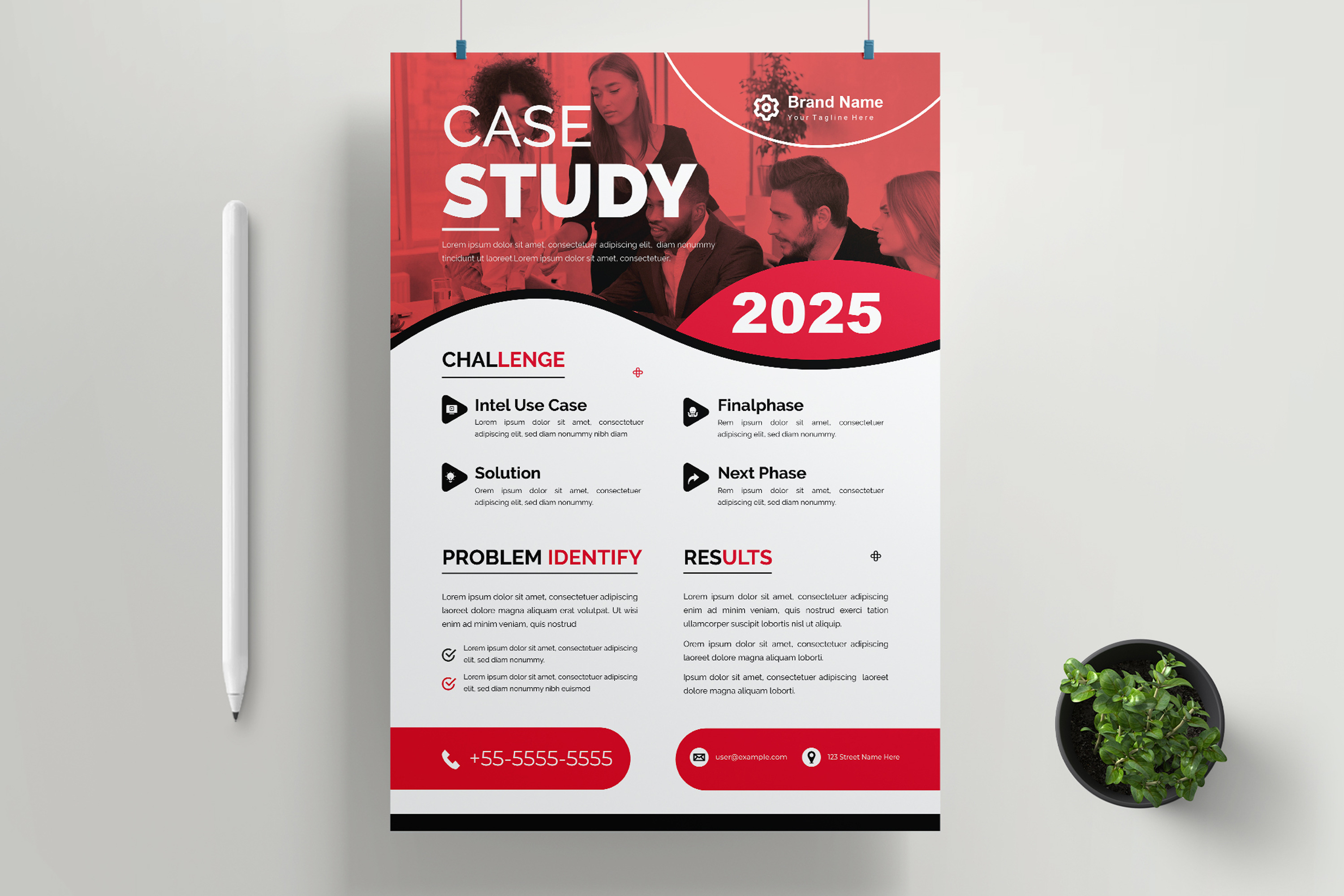 Case Study Design Layout