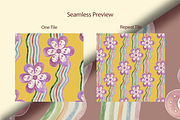 BLOOM AND BEND, a Pattern Graphic by rumacorakstudio (Thumbnail 4 of 5)