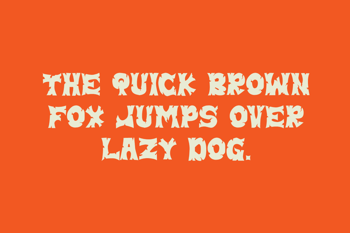 Forgen Creapy - Halloween Font, a Blackletter Font by Iqsiart Studio (Photo 4 of 7)