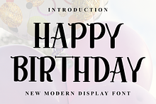 Happy Birthday