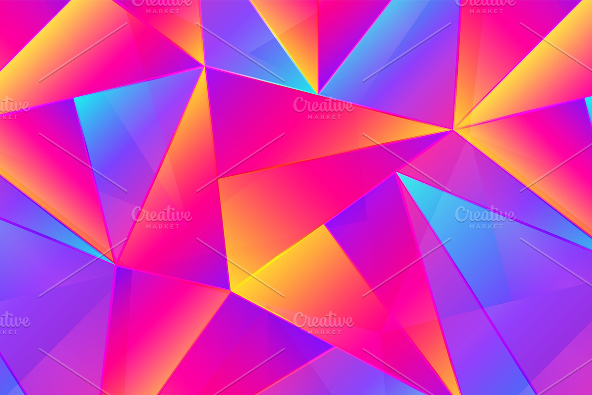 Hologram vector pattern pack, a Pattern Graphic by Gudiny (Photo 13 of 13)