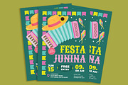 Festa Junina Festival Flyer, a Flyer Template by Gumico Studio. (Thumbnail 2 of 3)