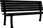 Park Bench Silhouette Vector Bundle, an Illustration by Designs_River (Thumbnail 10 of 16)