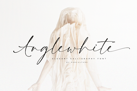 Anglewhite – An Elegant Calligraphy