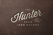 Leather Print Logo Mockup, a Product Mockup by Design Squad (Thumbnail 2 of 4)