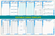 Medical Tracker Mega Bundle, a Stationery Template by Designmela01 (Thumbnail 6 of 10)
