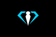 Diamond Consultant Logo Template, a Branding & Logo Template by MenkType Studio (Thumbnail 2 of 3)