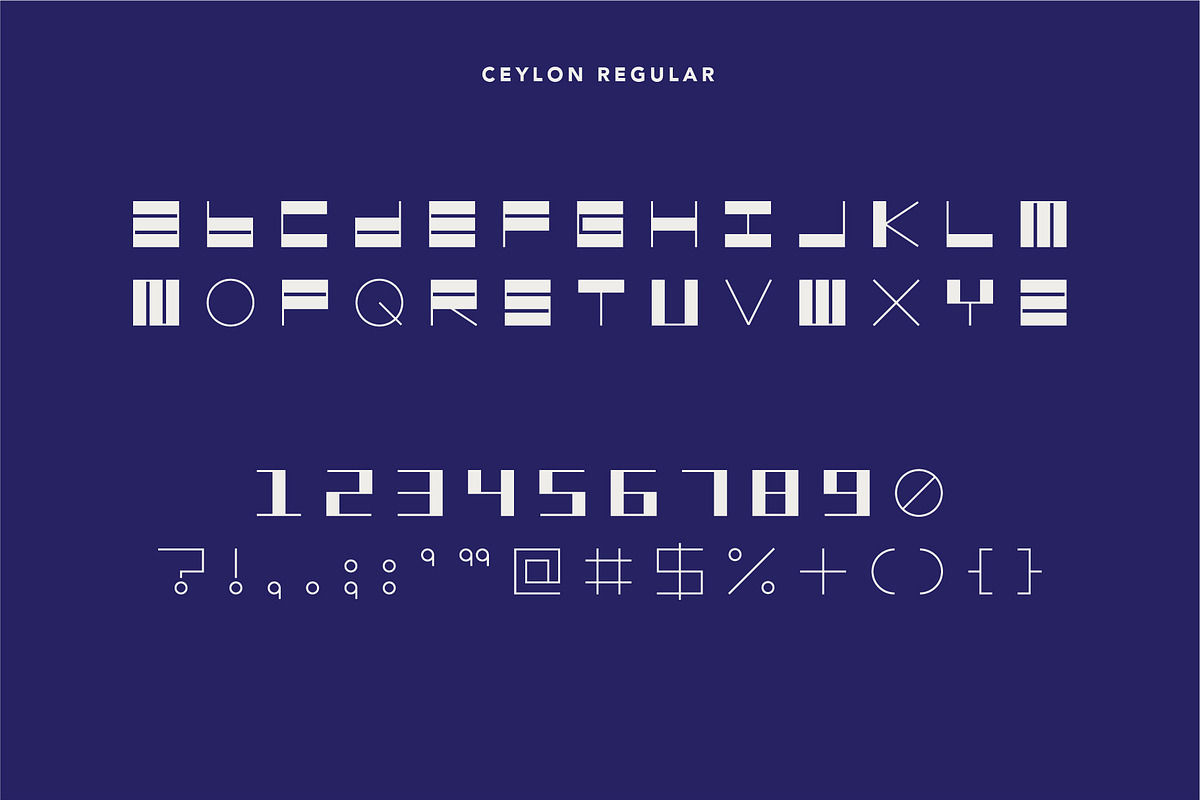 Ceylon - Quirky Display Font preview 2