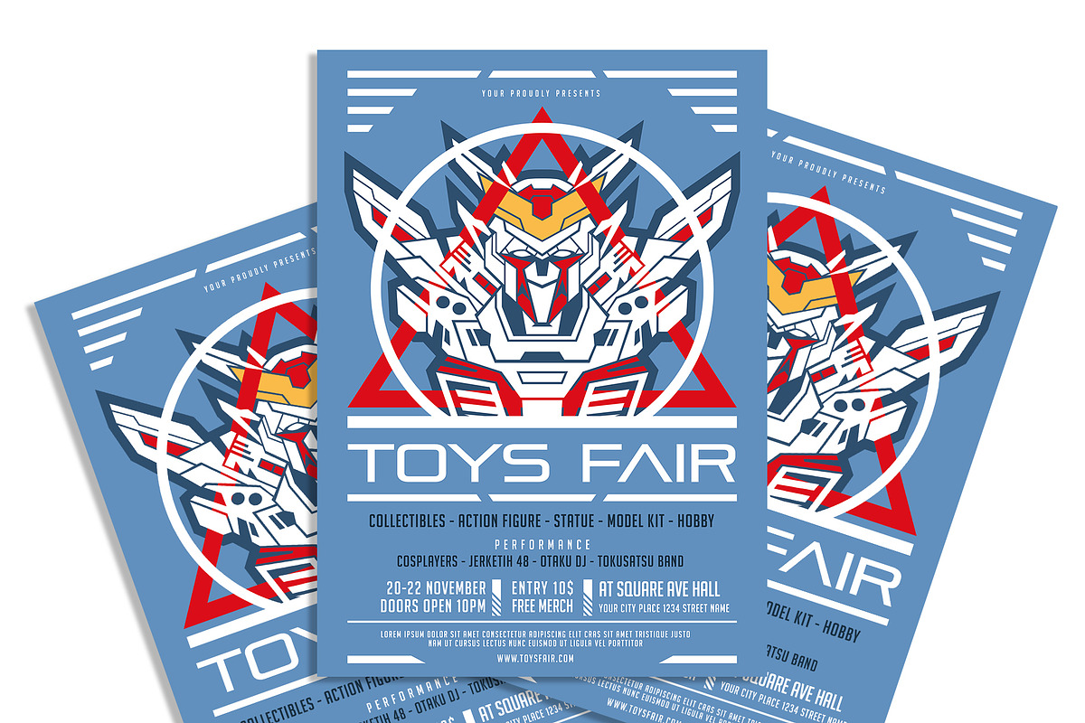 Toys Fair flyer, a Flyer Template by AdamHasan (Photo 2 of 3)