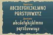 Hagiland - Rugged Retro Font, a Handwritten Font by Attype (Thumbnail 6 of 10)