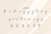 Boho | Script Font, a Handwritten Font by Scratchones (Thumbnail 8 of 9)