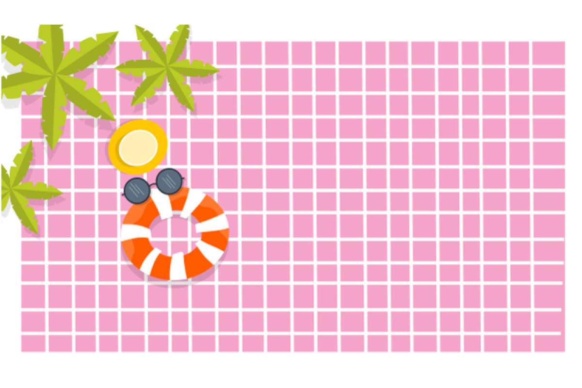 Summer background design vector set, a Decorative Illustration by foxndeer (Photo 2 of 4)