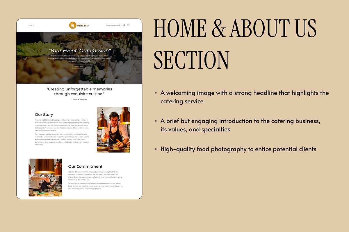 Premium Website Service for Business, a Shopify Template by Menekshev (Photo 2 of 5)