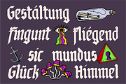 STH Tyranes + Extras, a Blackletter Font by Sitintahitam (Thumbnail 8 of 11)