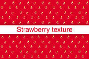 Fruit Pattern of Strawberry Texture, a Texture Graphic by Plaid4You (Thumbnail 1 of 8)