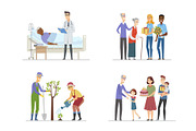 Senior People - Cartoon Characters, a Templates & Theme by Boyko Pictures (Thumbnail 14 of 14)