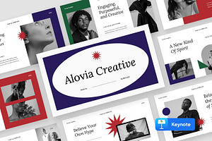 ALOVIA - Keynote Template