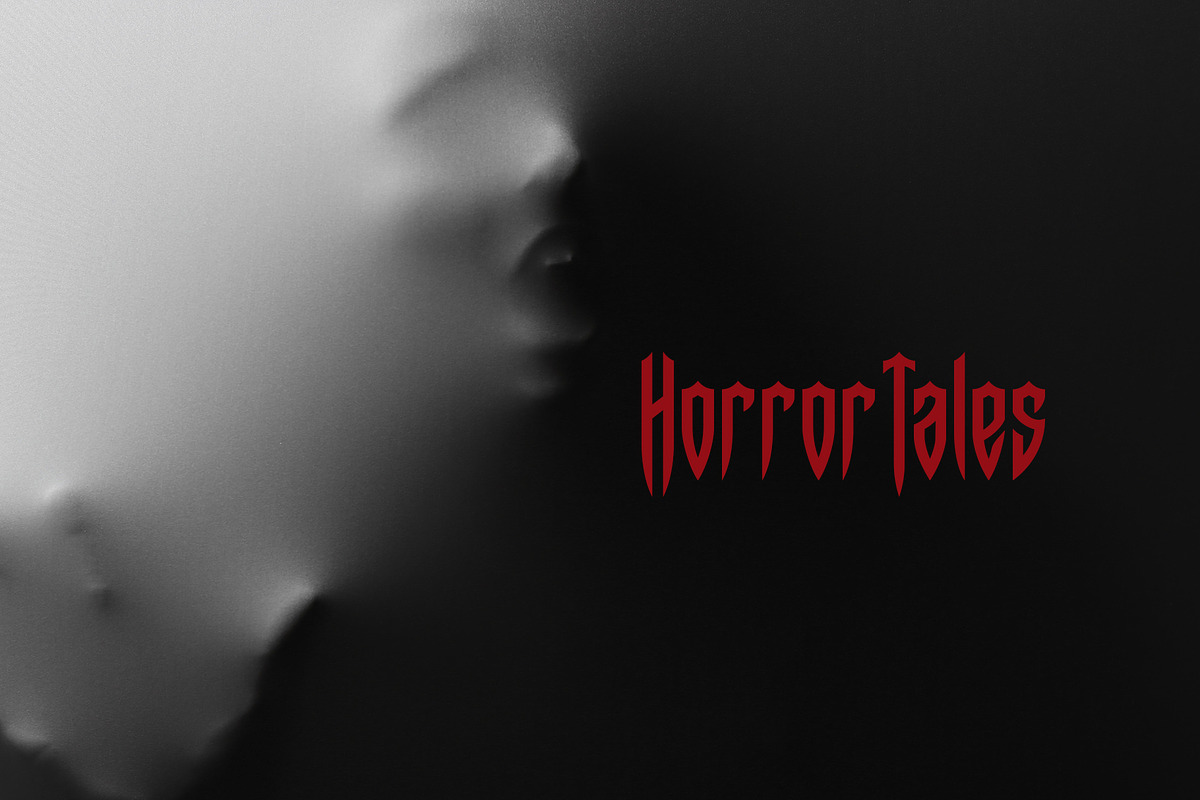 DarkBlades, a Font by Sentavio (Photo 4 of 12)