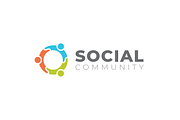 Social Community - Logo Template, a Branding & Logo Template by survivor (Thumbnail 1 of 4)