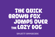 Splatt! a fat, splattered fun font, a Sans Serif Font by Little Type Factory (Thumbnail 5 of 11)
