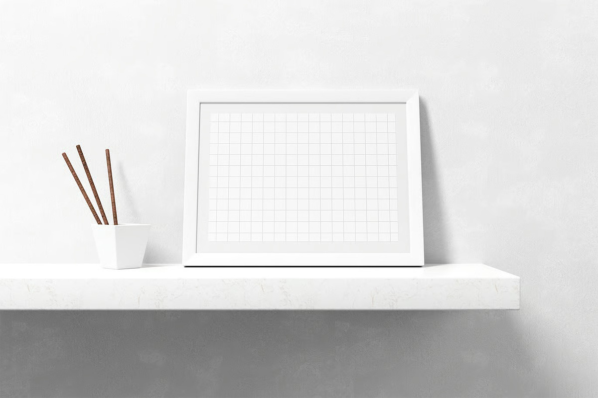 Landscape Frame Mockup, an Advertising Mockup by zpackcreative (Photo 3 of 4)
