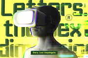 Octa Meatrix Techno Typeface Font, a Sans Serif Font by Rasio Studio (Thumbnail 4 of 7)