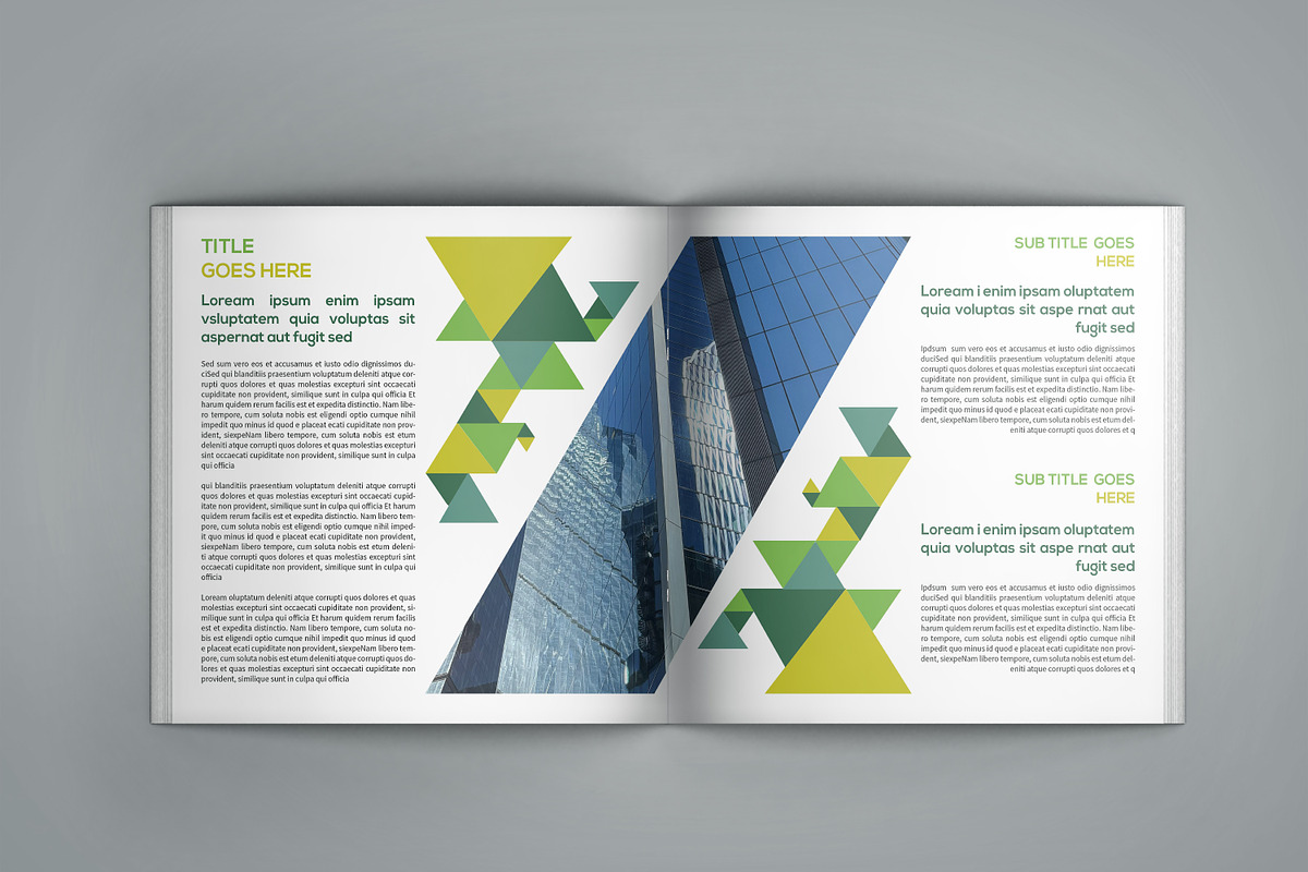 Architecture Square Bifold Brochure, a Brochure Template by Template Shop (Photo 6 of 9)