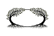 Nature Wreath Frame Vector Bundle, an Illustration by jahid234 (Thumbnail 17 of 51)