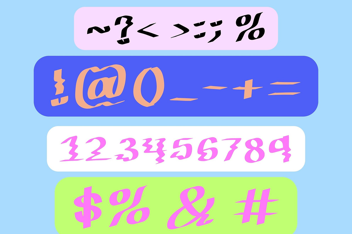 NEW WAVE a modern wave Display font, a Handwritten Font by Eryn Rose Design (Photo 9 of 12)
