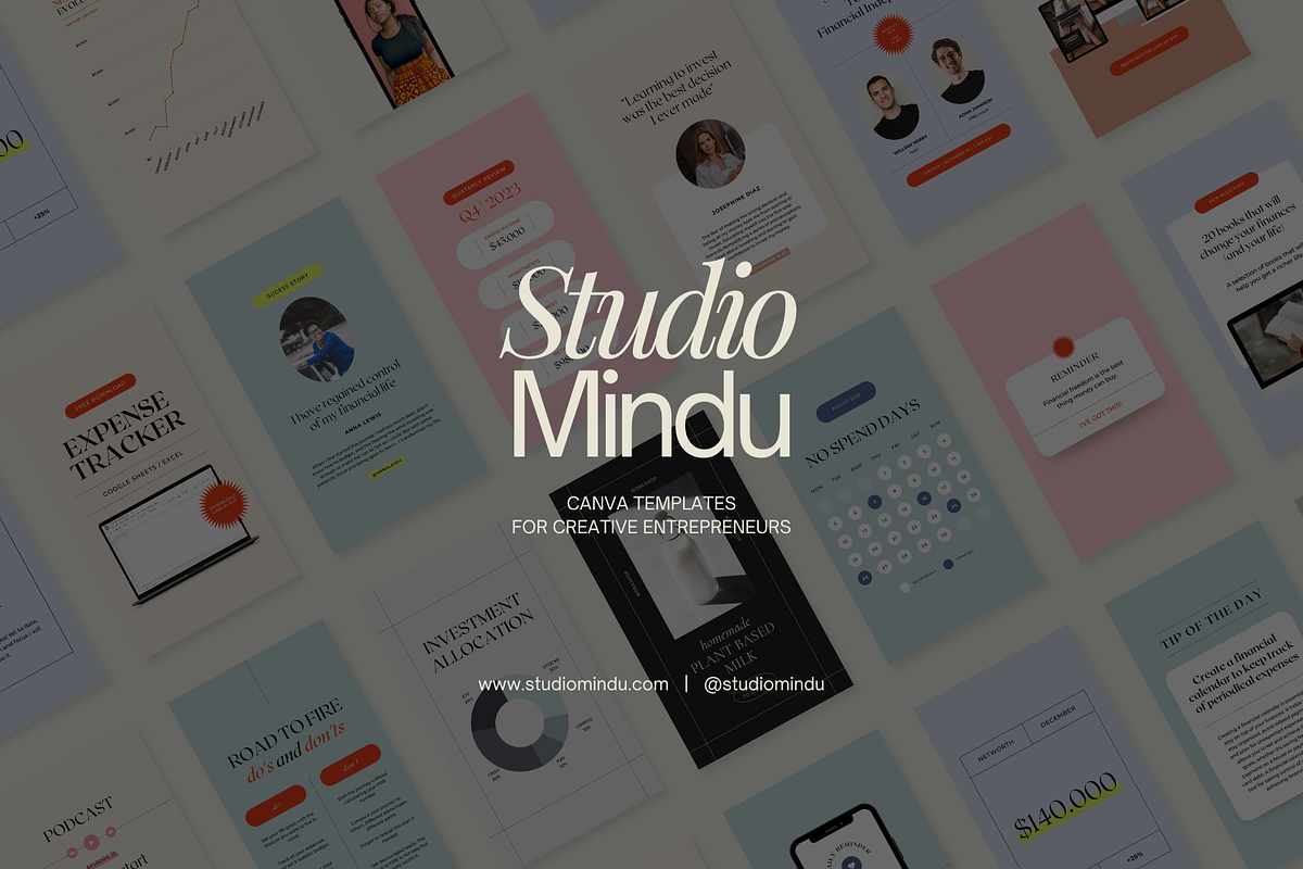 Financial Coach Instagram Pack Canva, a Social Media Template by Studio Mindu (Photo 10 of 10)