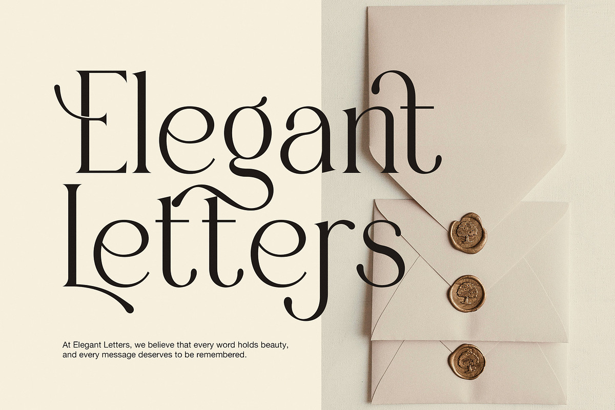 Magiren Elegant Serif Font, a Serif Font by Elegant Font (Photo 6 of 8)