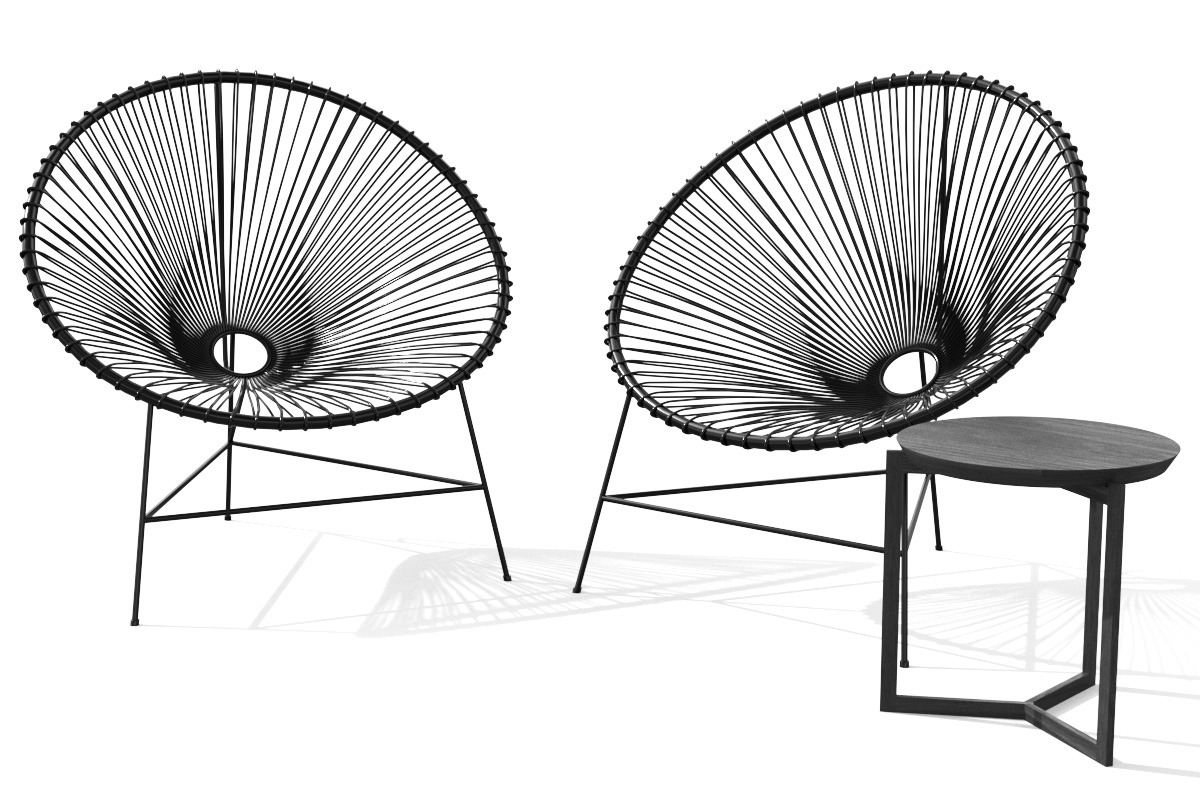 Balcony D - Steel Outdoor, a Furniture 3D Model by 3DCargo (Photo 2 of 7)