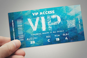 Blue Summer - VIP PASS CARD