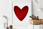 “Textured Heart Clip Art Collection, an Object Graphic by StudioLapis (Thumbnail 4 of 7)