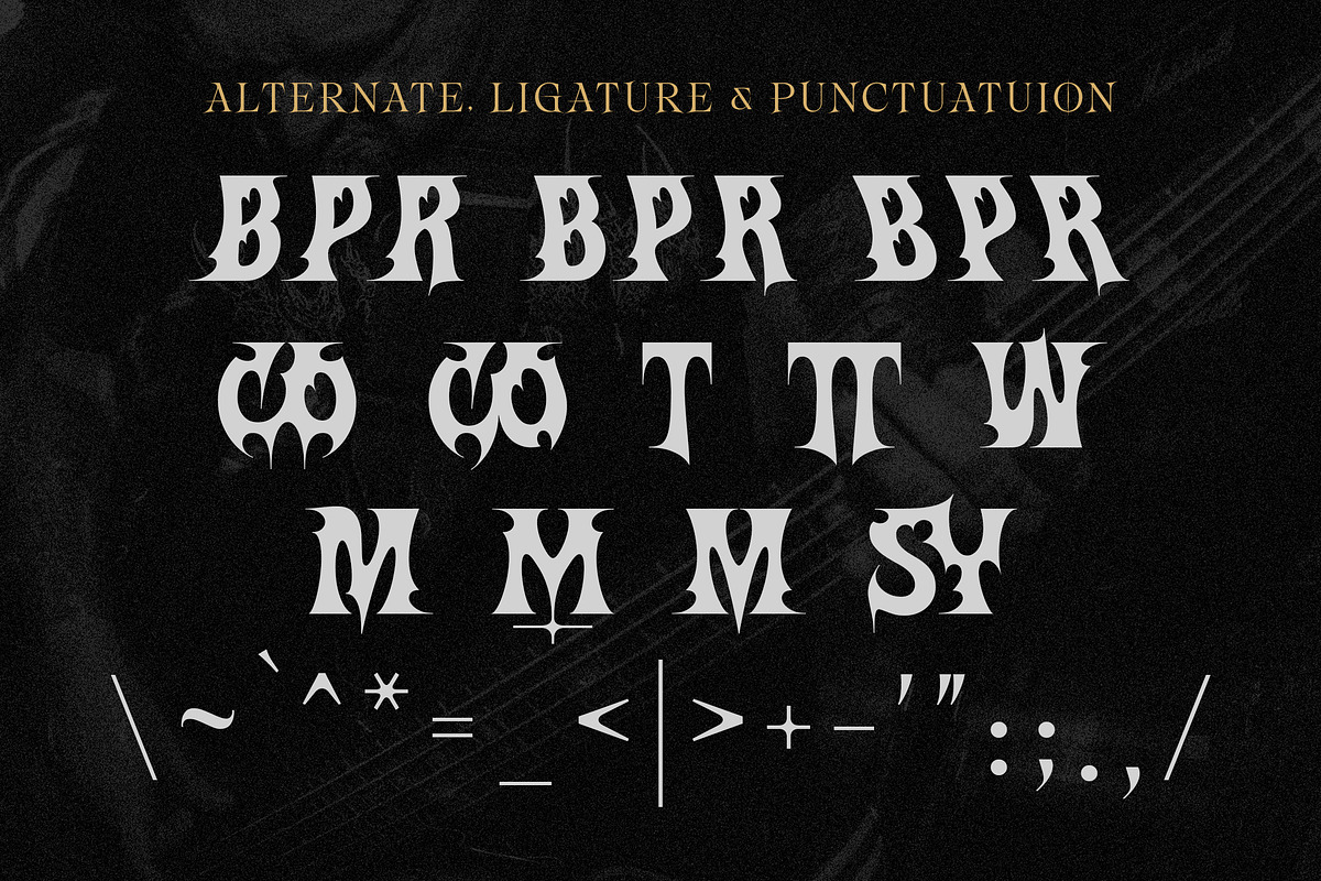 Onemore - Fantasy Game Font, a Font by Typia Nesia (Photo 7 of 16)