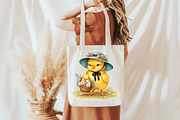 Vintage Easter Chick Png, an Illustration by Libby Wishes (Thumbnail 3 of 5)
