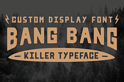 BANG BANG SANS - A Bold Display Font, a Sans Serif Font by Salty Sweet Creative (Thumbnail 1 of 4)