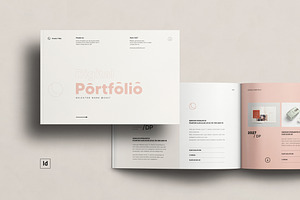 Minimal Portfolio Template, a Brochure Template by KreateTribe