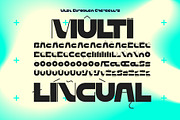 Rigid Core — Modern Font, a Sans Serif Font by Gleb Guralnyk (Thumbnail 5 of 6)