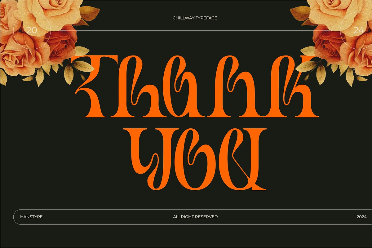 Chillway - Stylish Serif Font, a Font by Hanstype.com (Photo 11 of 11)