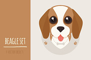 beagle set, an Object Graphic by adi katz (Thumbnail 4 of 5)