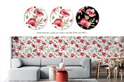 Meadow flowers watercolor patterns, a Pattern Graphic by ArtPavo (Thumbnail 4 of 10)