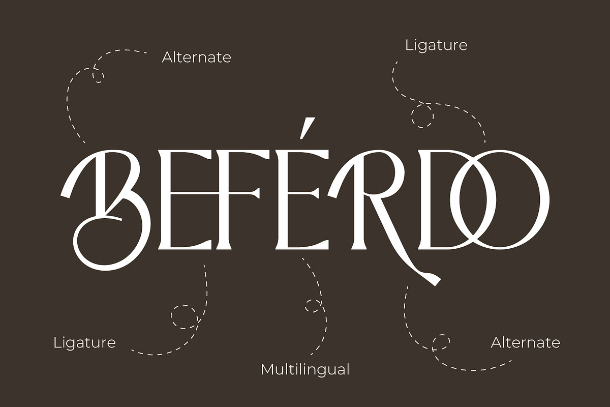 Beferdo, a Serif Font by Rishsketch (Photo 4 of 13)