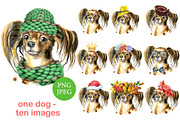 Watercolor long haired toy terrier, an Animal Illustration by Watercolor fantasy (Thumbnail 1 of 5)