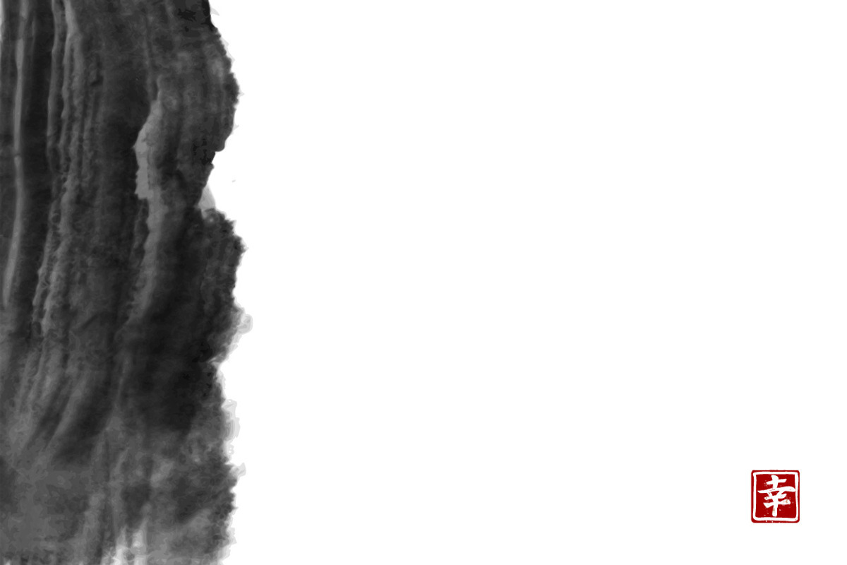 Vector ink wash painting textures, a Texture Graphic by Elina_Li (Photo 11 of 12)