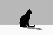 Minimal Sitting Cat Bundle, an Illustration by abu67222 (Thumbnail 4 of 7)