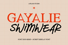 Gayalie Swimwear - Font Duo