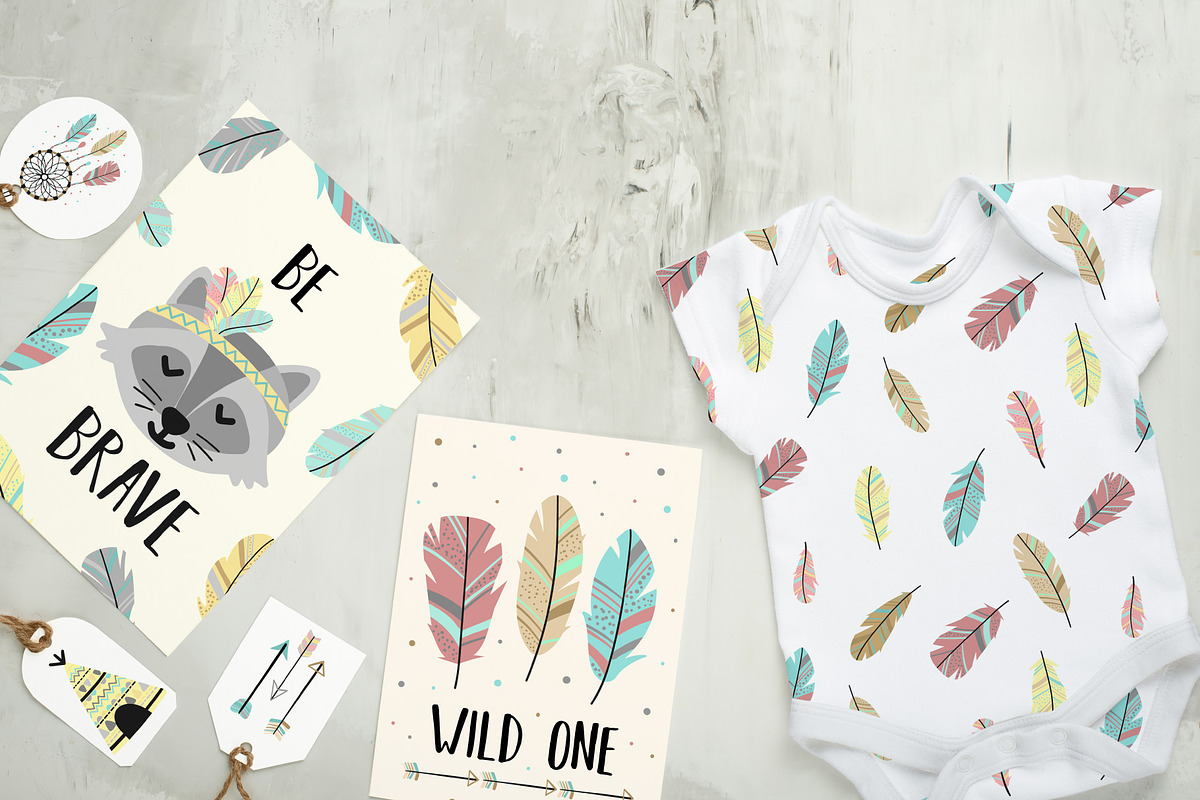 Boho vector collection, a Graphic by Samsonchik Store (Photo 2 of 4)