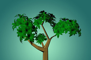 Mango Tree 3D Model